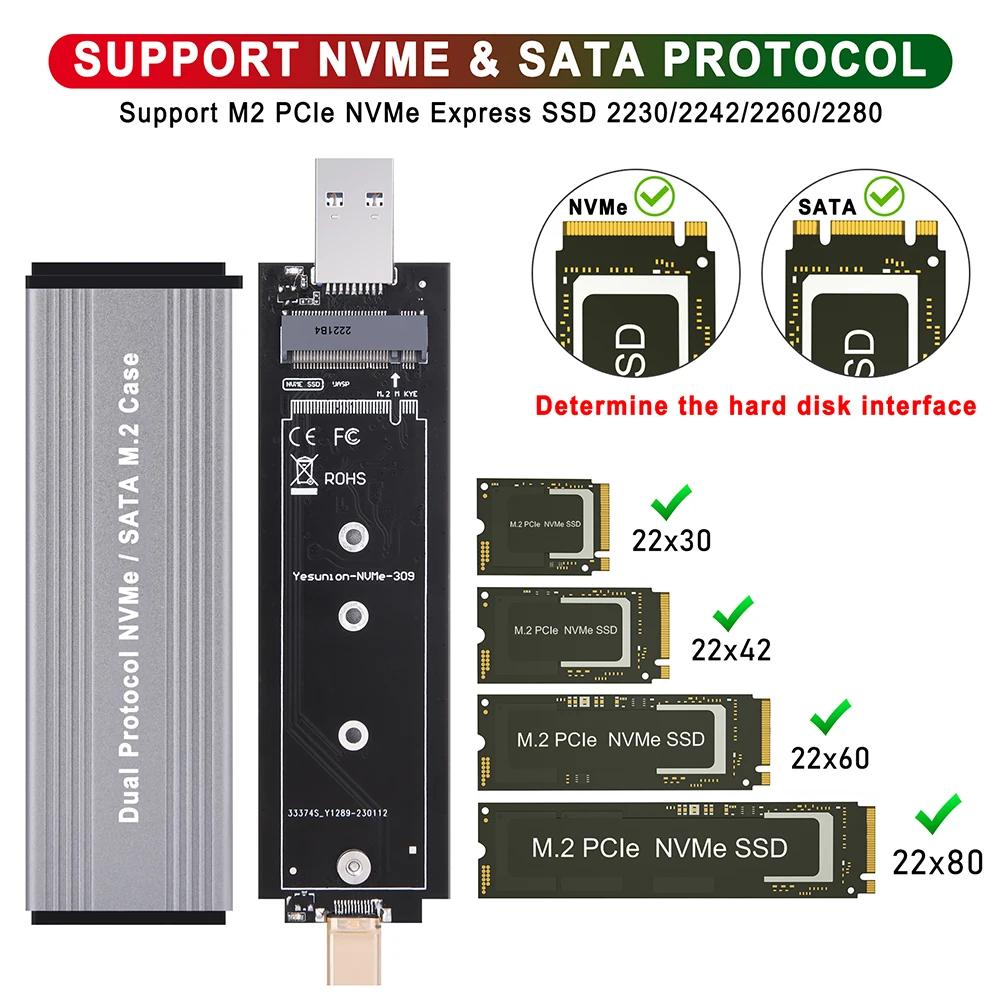 W306 ϵ ̺ Ŭ, USB CŸ  ̽, USB 3.1 Gen2 ϵ ũ ڽ, ÷  ÷, M2 NVMe PCIe/M.2 SATA SSD, 10Gbps
